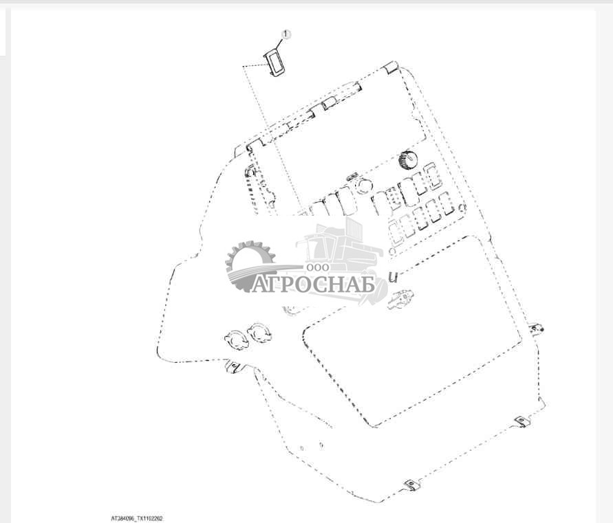 Штекер реле без механического привода на передние колеса 